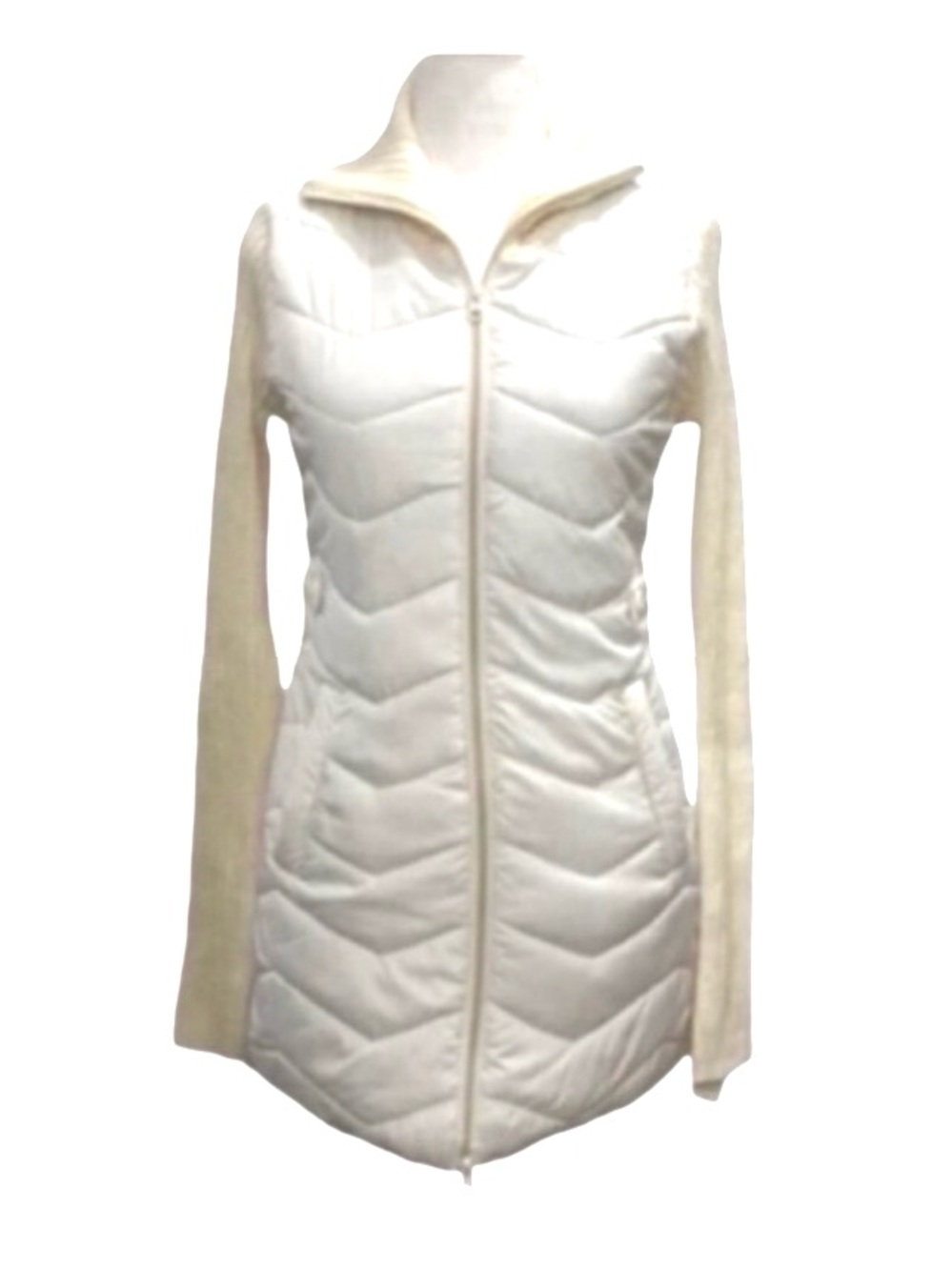 Say What? Puffer Sweater